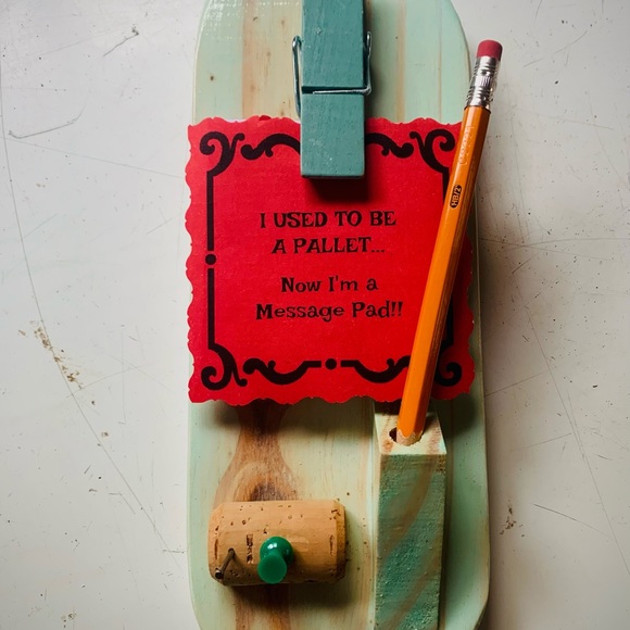 Pallet Board Memo Boards Handmade/ Repurposed - Picture 4 of 9